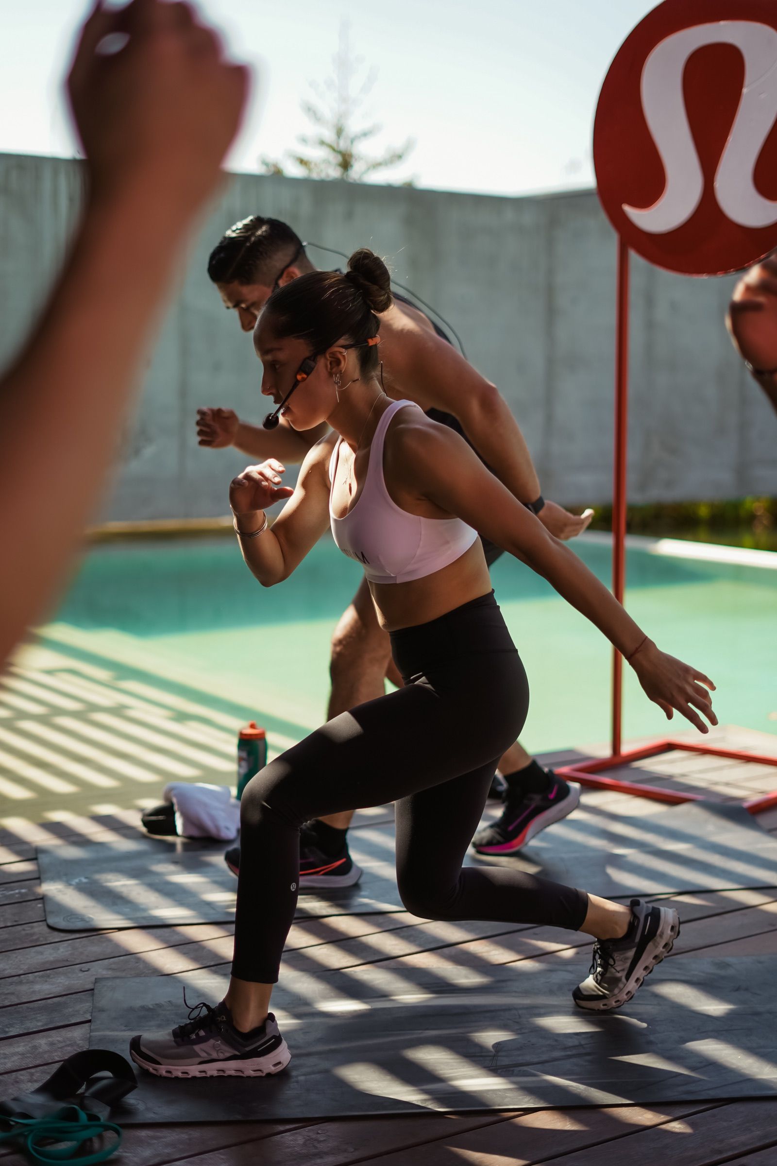 Atleta en una experiencia Funcional al aire libre